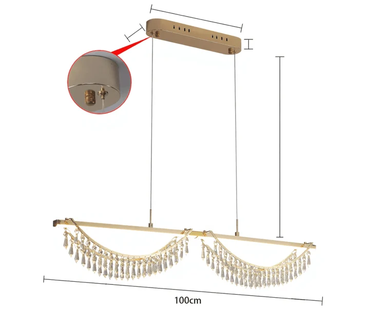 Suspension Lustre Design