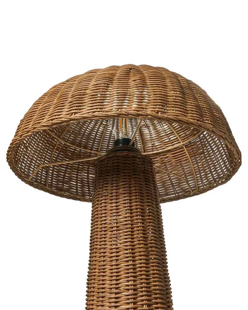 Lampadaire Abat Jour Rotin