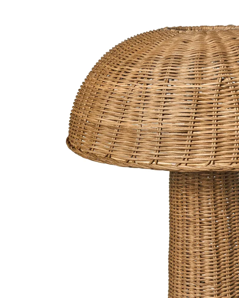 Lampadaire Abat Jour Rotin