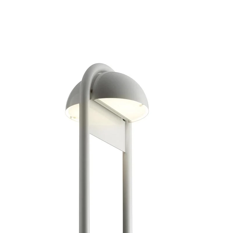 Rørhat Stand 700mm Hvid - Udendørslampe