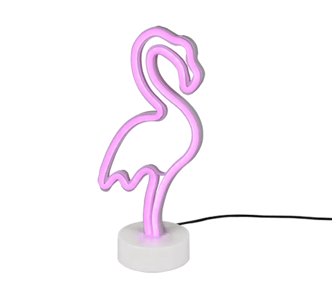 Lampe Flamant Rose