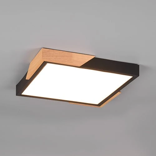 Plafonnier Led En Bois