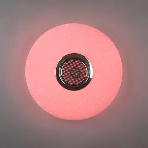 Plafonnier Led Bluetooth Avec Haut-Parleur