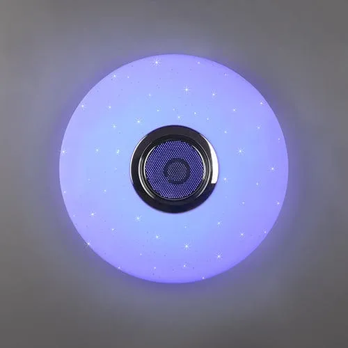 Plafonnier Led Bluetooth Avec Haut-Parleur